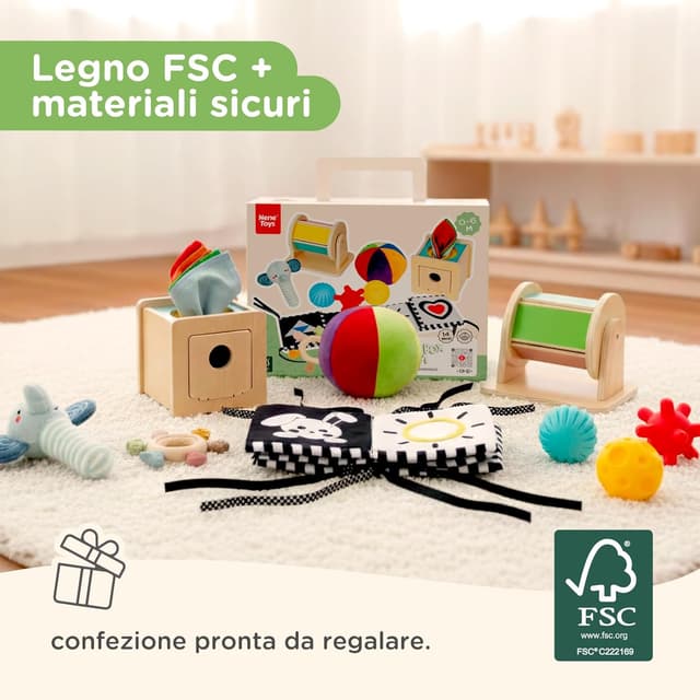 Thumbnail 6 de Nene Toys Set sensorial 7‑in‑1 per neonati 0–6 mesi