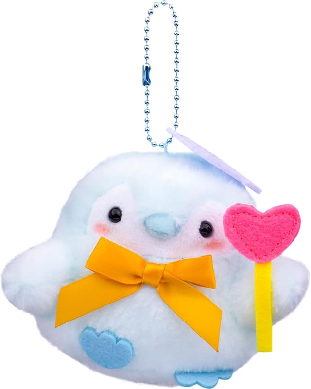 Detalle 2 de Pinguin Plüsch Schlüsselanhänger 8x7x9 cm