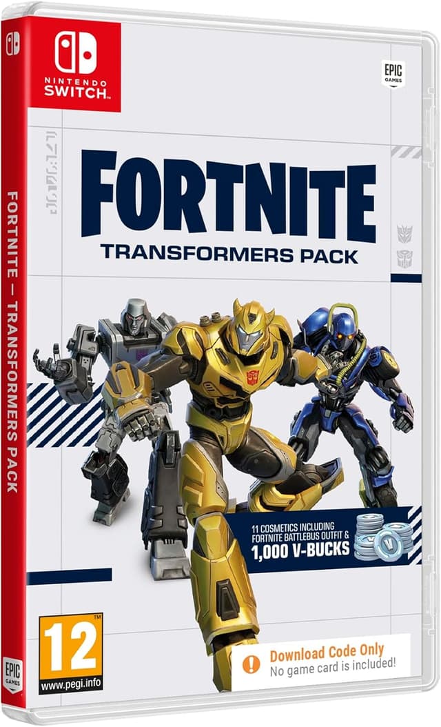 Detalle de Fortnite Transformers Pack Switch code