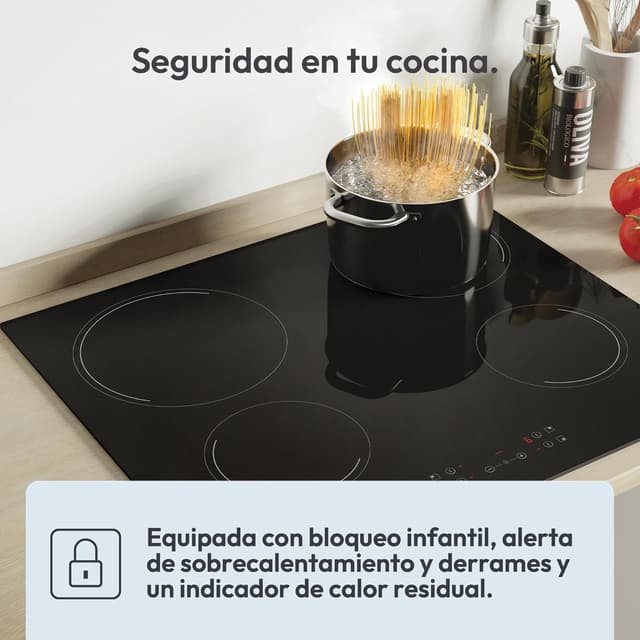 Thumbnail 2 de Candy Idea CH64CCB Placa vitro 60 cm 6,5 kW