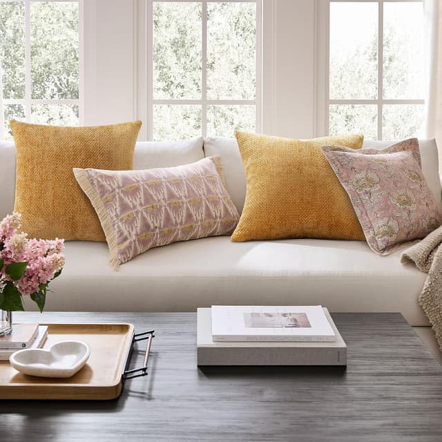 Thumbnail 3 de Topfinel Funda de Cojín 40x40 Set de 4 Naranja Degradado 🧡