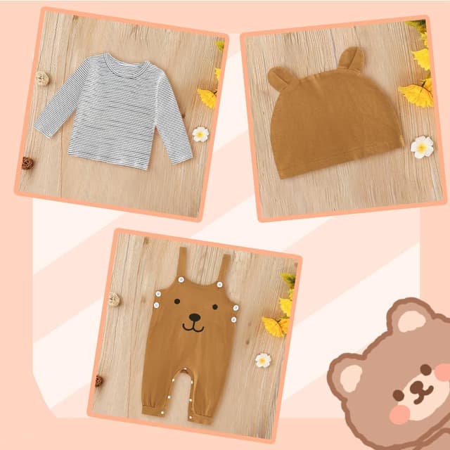 Thumbnail 5 de SFreeBo 3-teilige Baby Jungen Winterkleidung