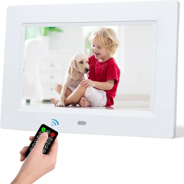 Imagen de Johnziny 7 Inch Digital Photo Frame 1024x600P en OfertitasTOP