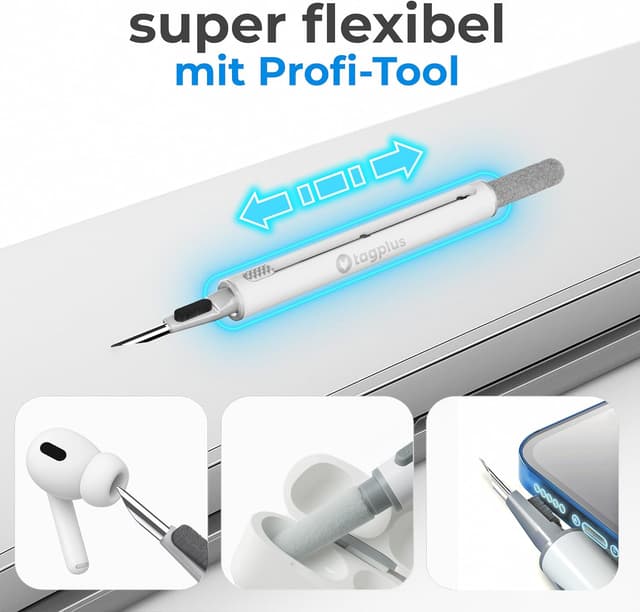 Detalle de tagplus Reinigungsknete Handy & Kopfhörer Set