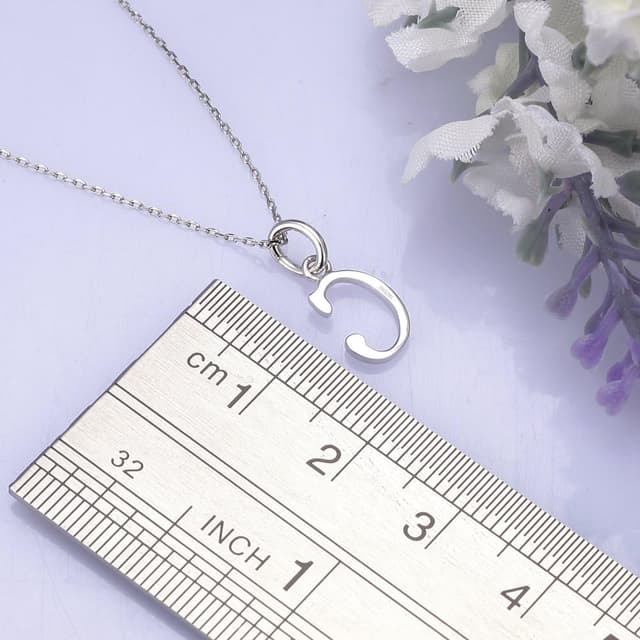 Thumbnail 3 de VIKI LYNN Collier Lettre C Argent 925