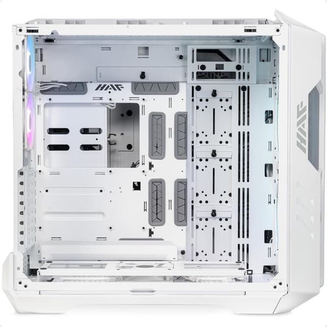 Detalle de Cooler Master HAF700 Cristal Templado USB 3.2 Blanco 🖥