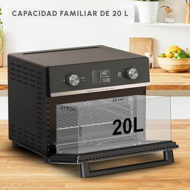 Thumbnail 5 de Moulinex Easy Fry Air Fryer Oven 20L 🍟 Horno y freidora digital