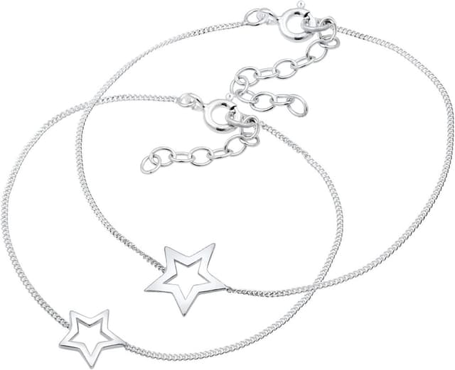 Detalle 2 de Elli Armband Damen Set Mutter Kind Sterne Astro 925 Silber