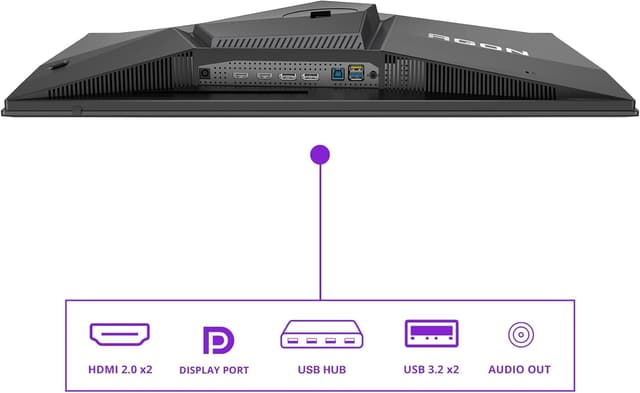 Thumbnail 3 de AOC AGON Pro AG276QZD2AM Moniteur OLED 27"