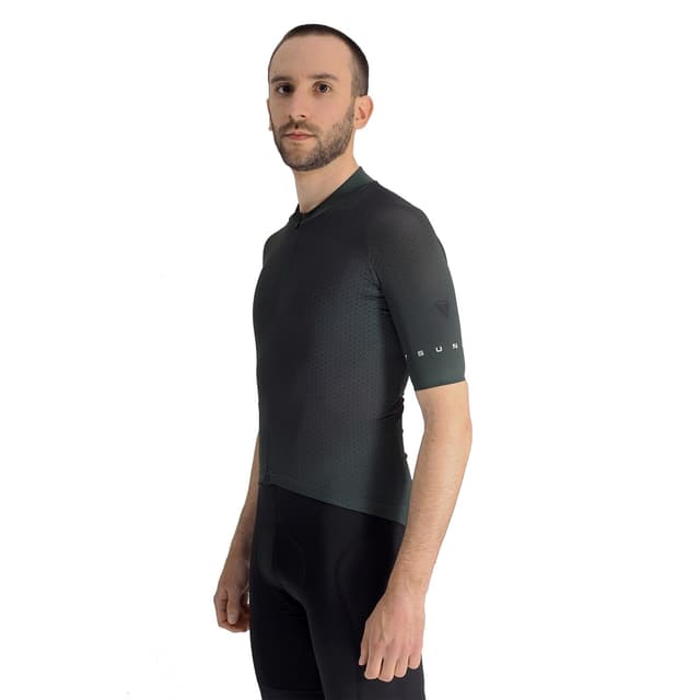 Detalle 2 de Tsunami Angliru Maillot ciclismo hombre