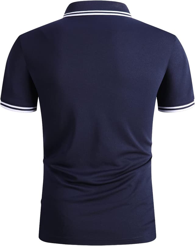 Detalle de SPEEDRUN Polohemd Polo Shirt Herren Kurzarm