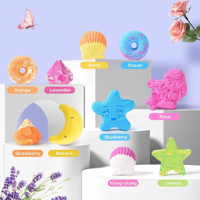 Thumbnail 1 de DUAIU Bath Bombs Gift Set 10Pcs