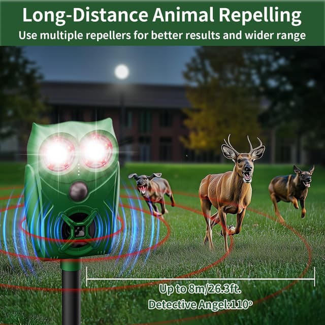 Thumbnail 6 de VxoDhuuo Cat Repellent ultrasonic 8 m