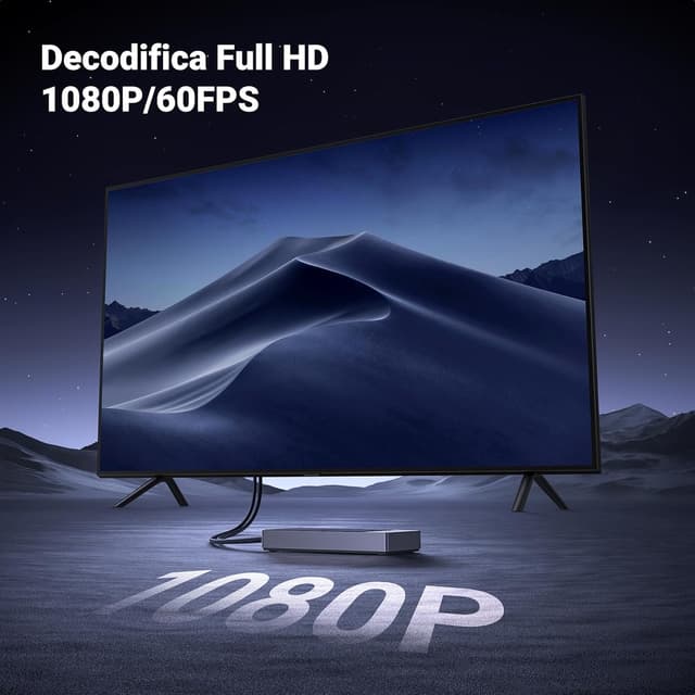 Thumbnail 4 de UGREEN Trasmettitore e Ricevitore HDMI Wireless USB-C, 1080P 60Hz, fino a 50 m, WiFi 5G, Plug & Play