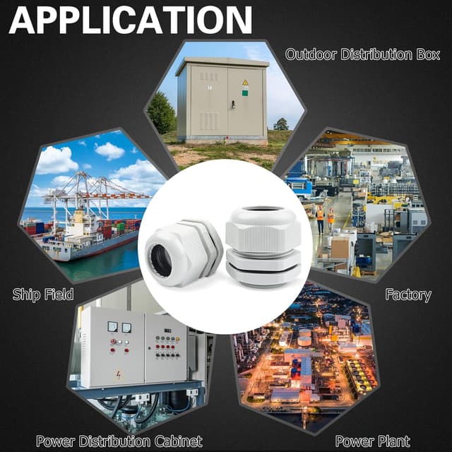 Thumbnail 6 de Hanibos M25 Kabelverschraubung 10er Pack