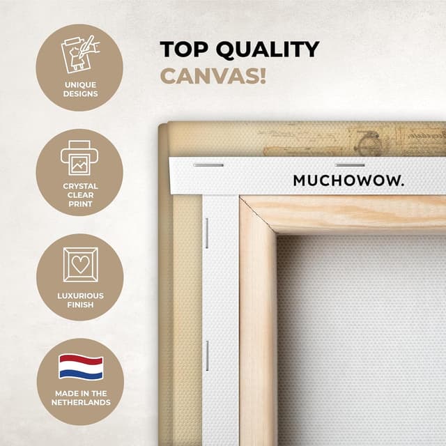 Detalle 2 de Impression sur toile 30x20 cm pour mur