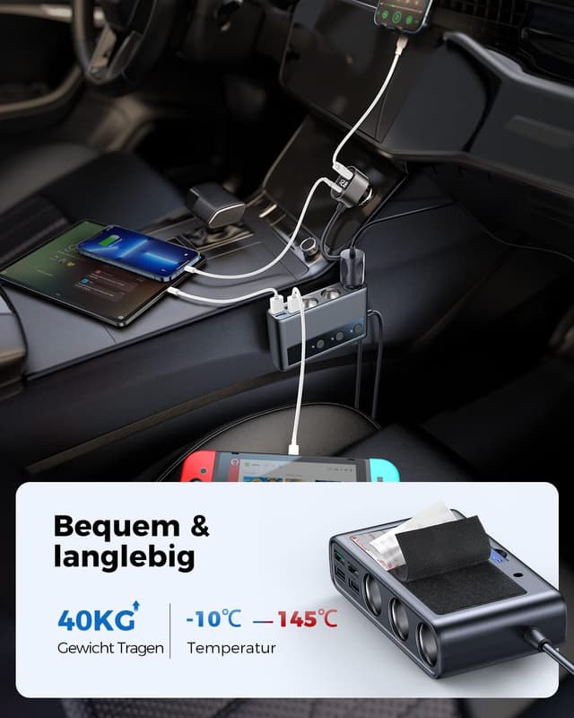 Thumbnail 3 de JOYROOM 210W Zigarettenanzünder Verteiler