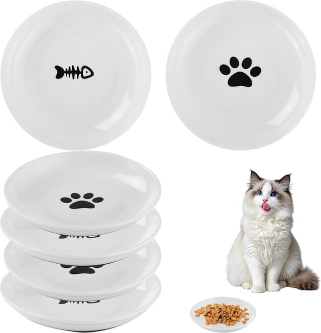 Imagen de Katzennapf Keramik 6er Set 15 cm en OfertitasTOP