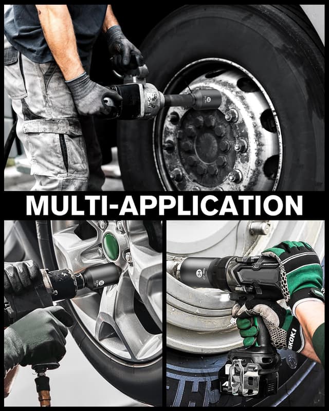 Detalle 2 de Ginour 1/2 Deep Impact Socket Set 9pcs