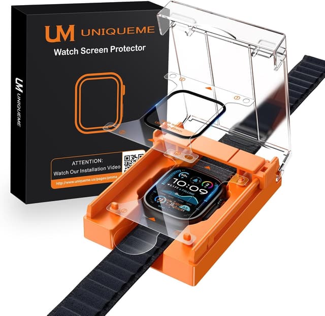 Detalle de UniqueMe Apple Watch Ultra 49mm screen protector