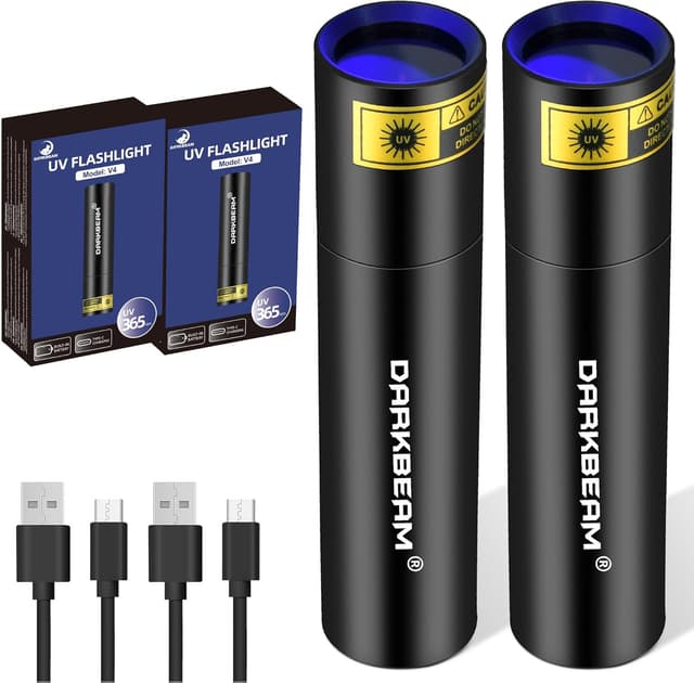 Detalle de DARKBEAM UV torch 365nm blacklight