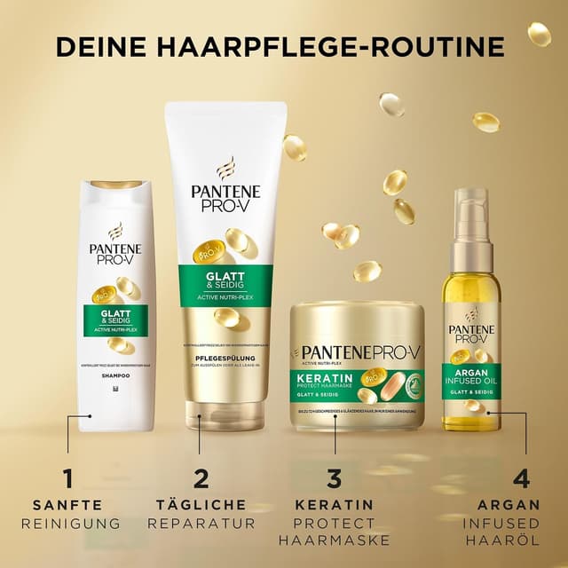 Thumbnail 4 de Pantene Pro-V Glatt & Seidig Keratin Protect Haarmaske 500 ml 💇♀