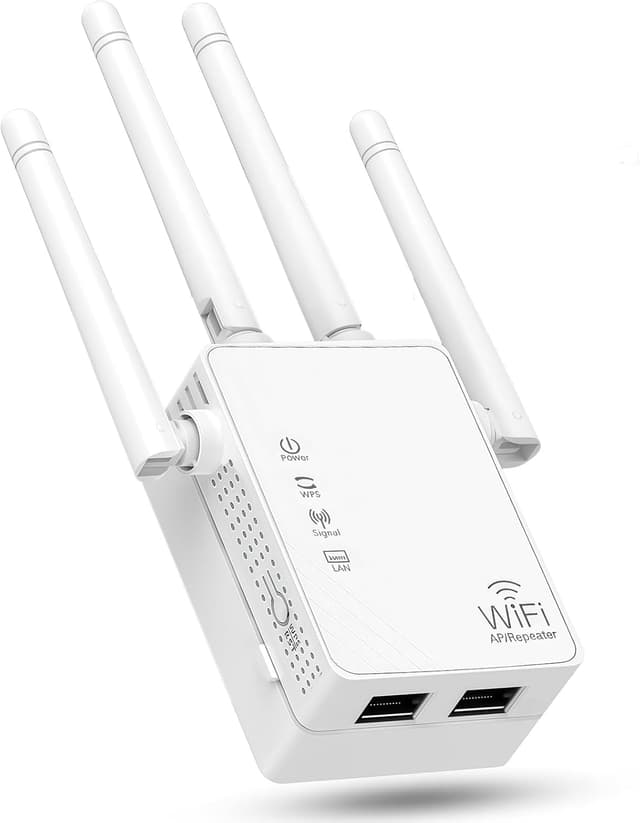 Detalle de AILKIN WiFi Repeater 1200Mbps Dual Band