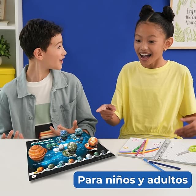 Detalle 2 de Ravensburger Puzzle 3D Sistema Solar 531 piezas 🧩