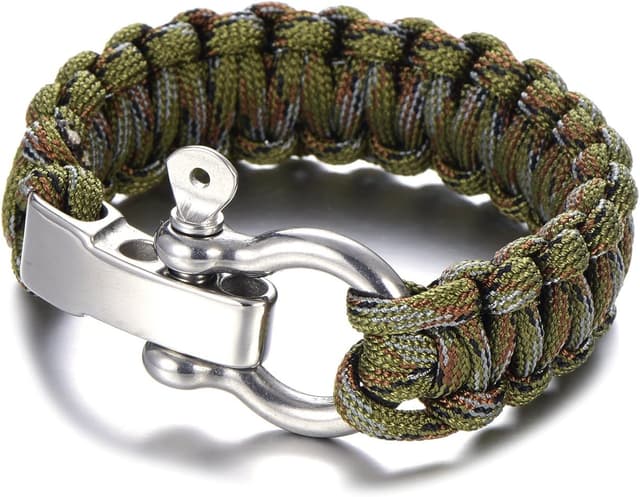 Thumbnail 1 de DonDon Paracord Pulsera de Supervivencia 21,5–23 cm