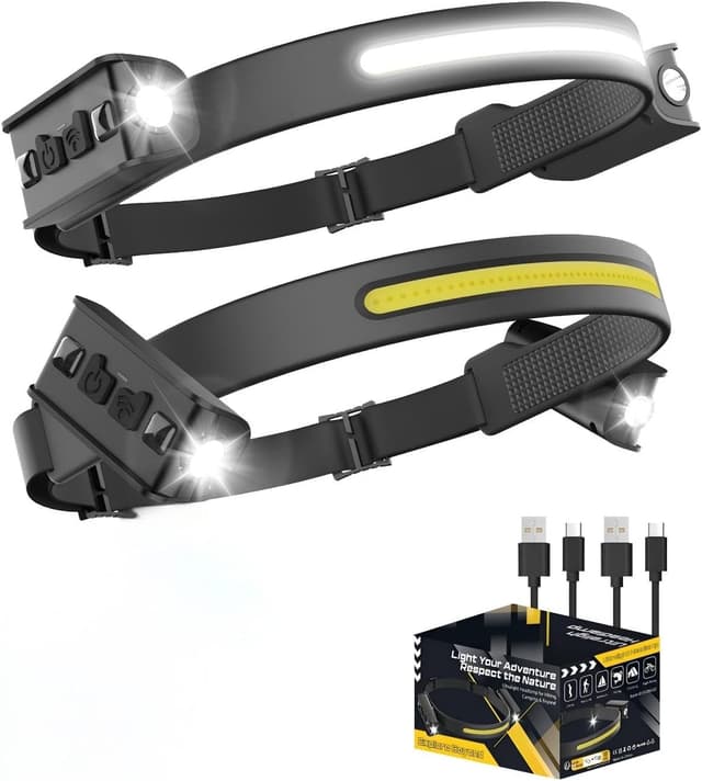 Detalle de Tekwet Head Torch 2400mAh Rechargeable
