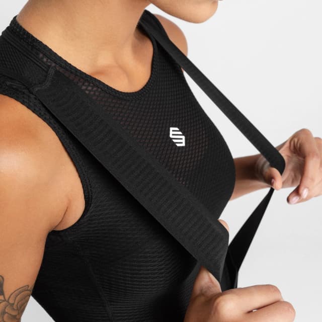 Detalle 2 de Siroko Comet culote corto ciclismo mujer