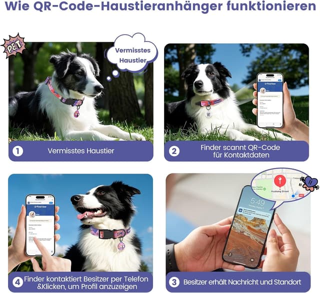 Thumbnail 6 de Sonnenuntergangs Stil Hundeleine Set