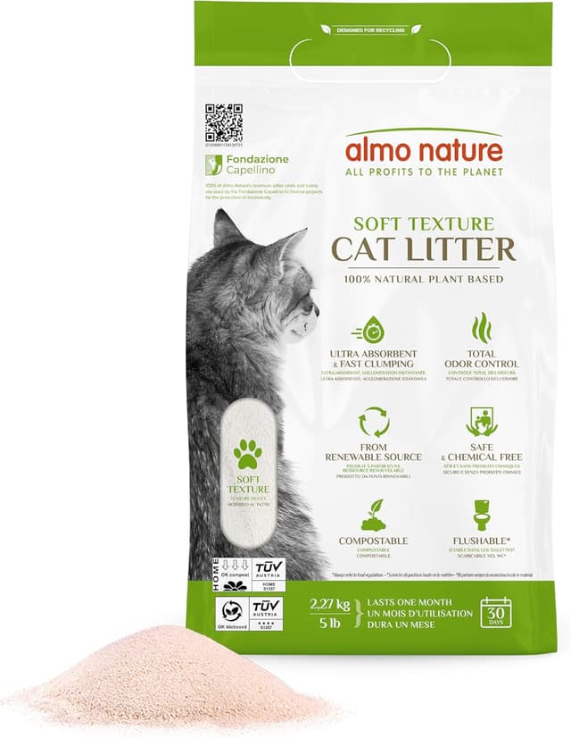 Thumbnail 6 de Almo Nature Soft Texture Arena aglomerante 4,54 kg 🐱