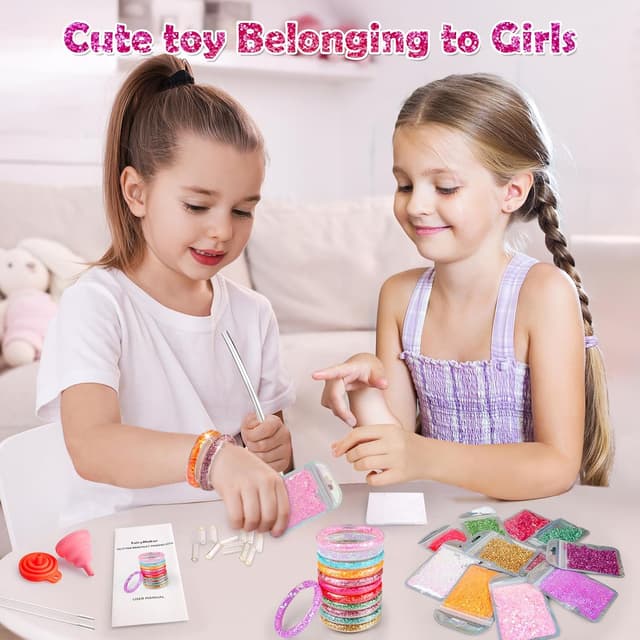 Thumbnail 6 de Fairy Maker bracelet kit 12 tubes glitter