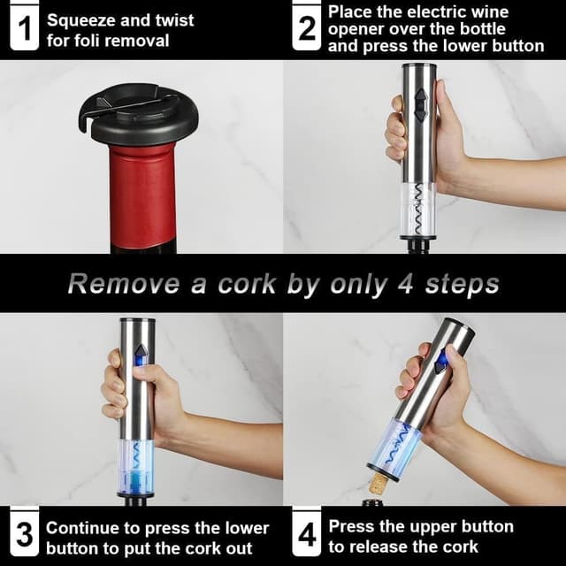 Detalle de CIRCLE JOY 5-in-1 wine opener set