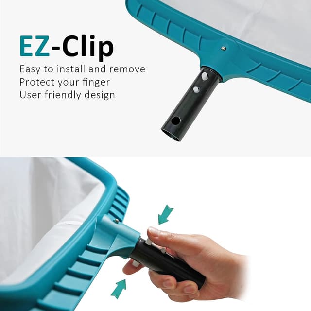 Thumbnail 6 de POOLWHALE 17in Pool Skimmer Net