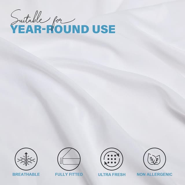 Detalle 2 de ACRALI HOME Double fitted sheet 40cm