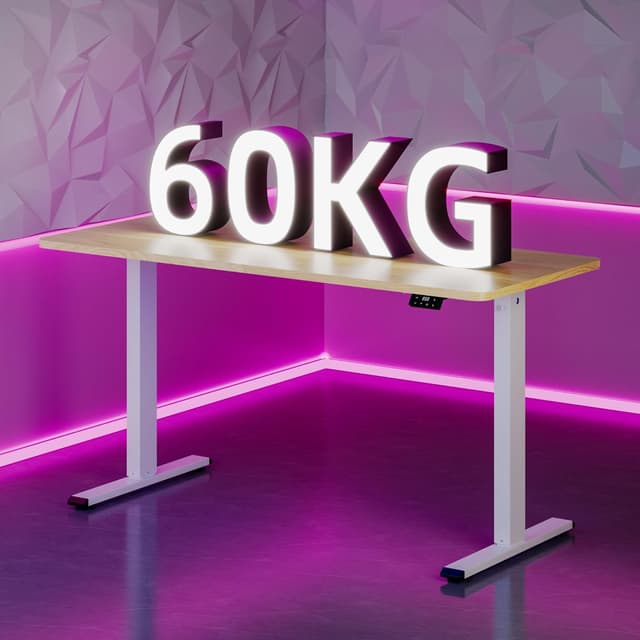 Detalle 2 de SANODESK QS-Gaming Escritorio Elevable 140x60