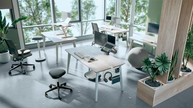 Thumbnail 1 de Leitz Ergo Tabouret ergonomique 46–59 cm