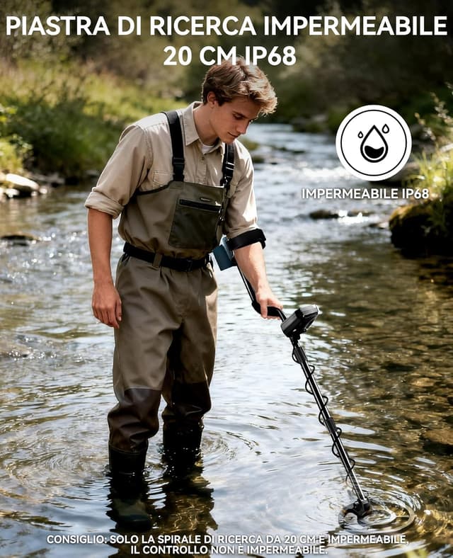 Thumbnail 5 de SUNPOW OTMD17 Metal Detector 8"