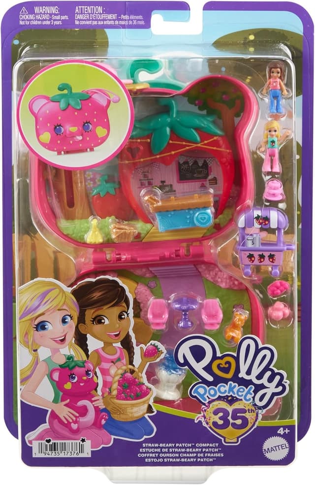 Thumbnail 5 de Polly Pocket HRD35 Coffret Ourson Fraise