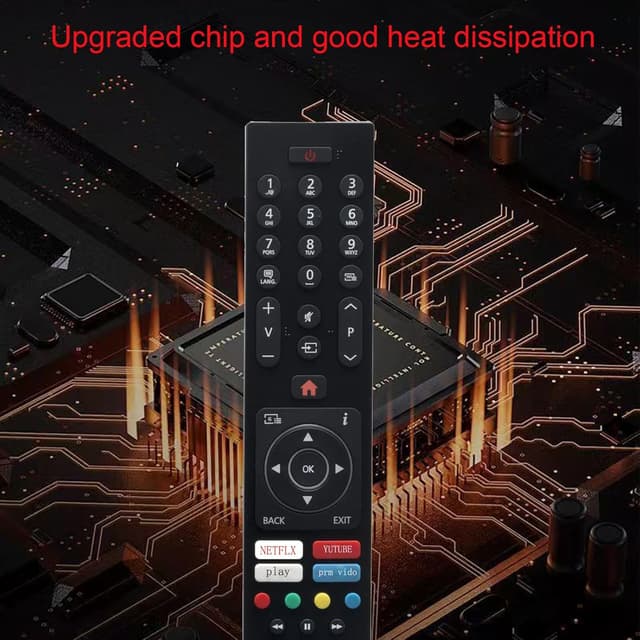Detalle 2 de VINABTY RC43137P RC43137 universal replacement remote for select Polaroid/Mitchell/Luxor/Techwood TVs