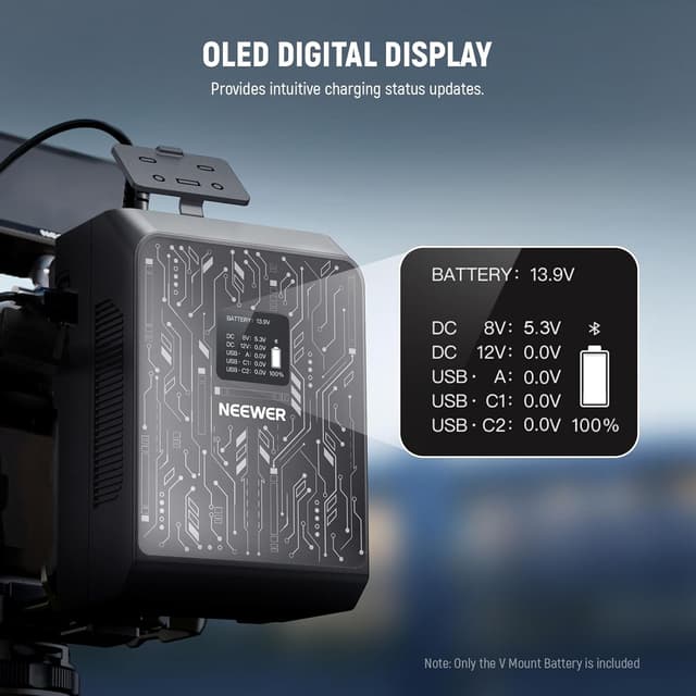 Thumbnail 6 de NEEWER PS099S V mount battery 99Wh