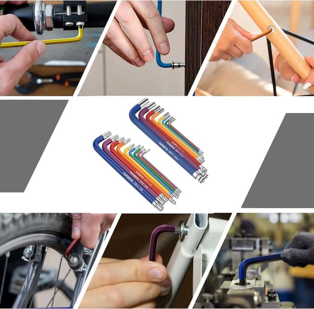 Thumbnail 6 de 18PCS Allen Key Set 1.5–10mm