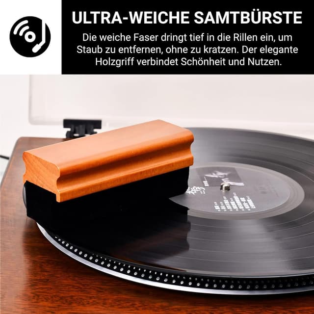 Thumbnail 2 de Kulloomii 7-teiliges Reinigungsset für Schallplatten