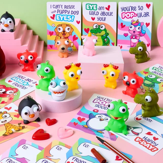 Thumbnail 5 de JOYIN 32 PCS Valentine Cards