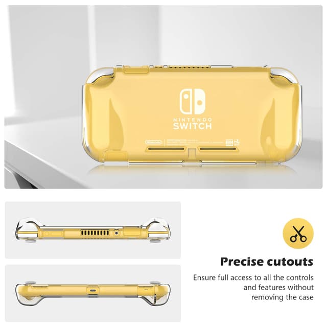 Detalle de ProCase Hülle für Nintendo Switch Lite 2019 – klares TPU Clear Case