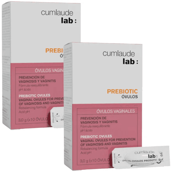 Detalle de Cumlaude Lab Prebiotic Óvulos Vaginales 2x10 uds