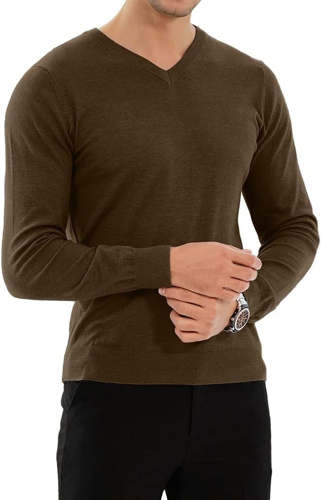 Thumbnail 1 de KUYIGO Pullover V-Ausschnitt Slim Fit