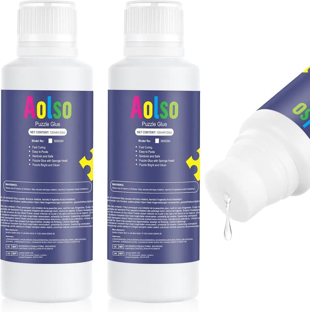 Imagen de Aolso Pegamento para Puzzle 120ML x2 en OfertitasTOP